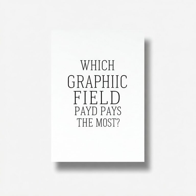 Which Graphic Design Field Pays the Most?